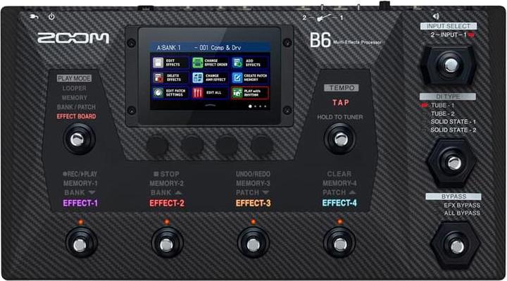 Produktbild Zoom B6 Multi-Effects Processor for Bass (Bass)