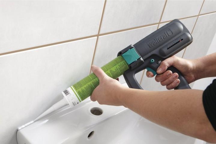 Produktbild wolfcraft EG 300 Elektronische Kartuschenpresse