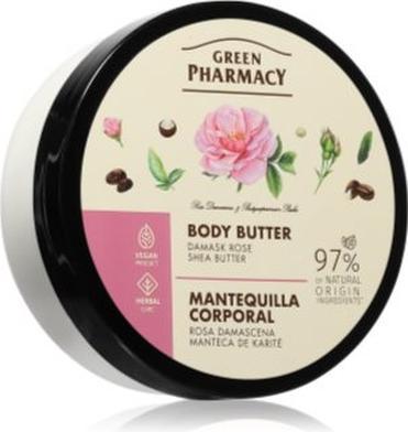 Schubiger Grüne Apotheke Damaszener Rose Shea Butter Körperbutter 200 Ml (Körpercreme, 200 ml)