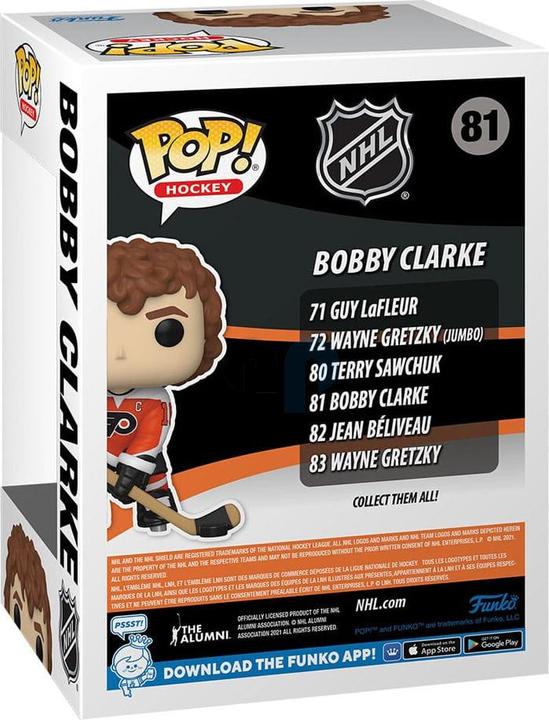 Produktbild Funko Pop! NHL: Legends - Bobby Clarke (Flyers)