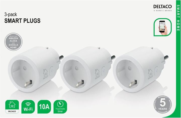 Image du produit Deltaco SH-P01-3P