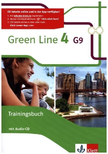 Produktbild Green Line 4 G9. Trainingsbuch mit Audio-CD (Deutsch, Jennifer, Köhler-Davidson, Elise/Daymond, Elizabeth/Wood, 2018)