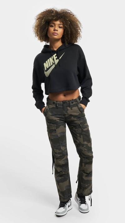 Produktbild Nike Fleece Crop Dance Kapuzenpullover Damen (L)