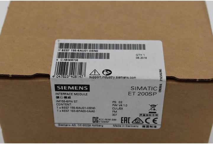 Produktbild Siemens Interface Modul ET200SP,IM155-6PN ST 6ES7155-6AU01-0BN0