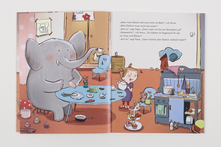 Actual product image Mein Elefant will nicht ins Bett (German, Susanne Göhlich, Cornelia Neudert, 2022)