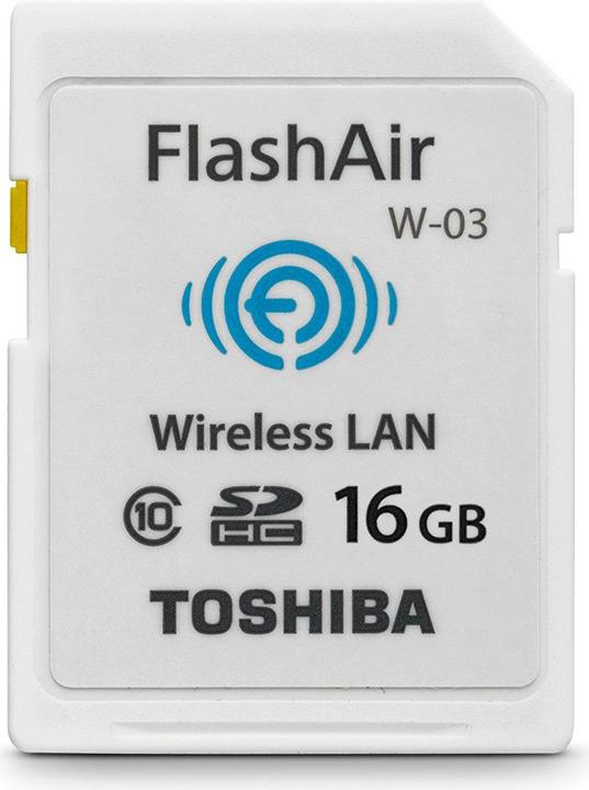 Produktbild Toshiba Flash Air WiFi SDHC (16 GB, SDHC)