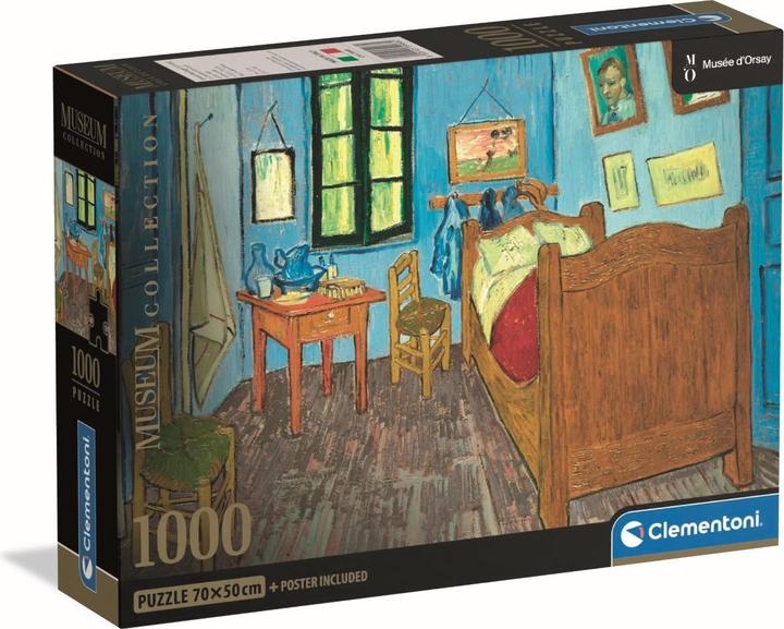 Produktbild Clementoni Puzzle 1000 Museum Van Gogh: Bedroom In Arles