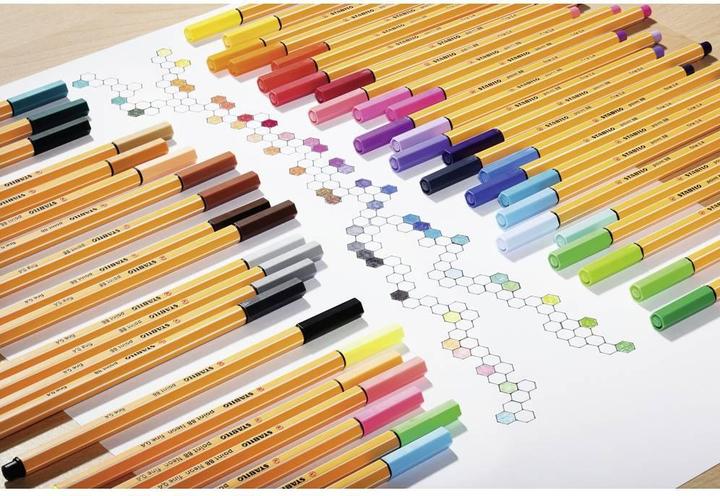 Actual product image STABILO point 88 Fineliner (Multicoloured, 20 x)