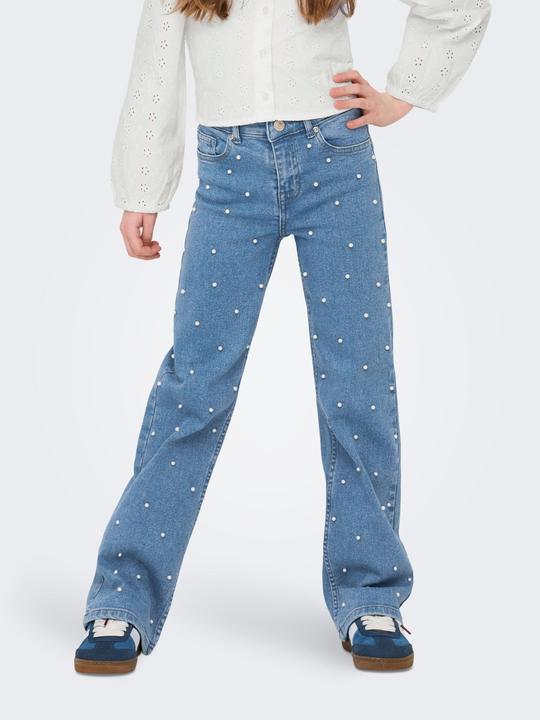 Actual product image Only KOGJUICY Weiter Beinschnitt Jeans Jeans mit weitem Bein (140)