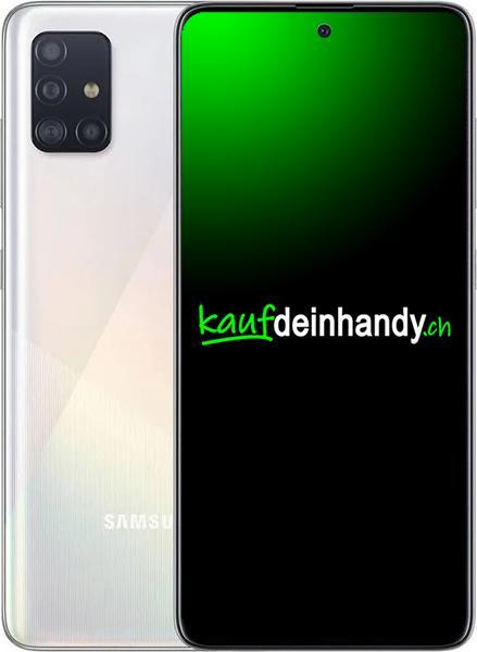 Produktbild Kaufdeinhandy.ch Galaxy A51 (128 GB, Weiss, 6.50", 48 Mpx, Dual SIM)