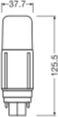 Immagine prodotto Ledvance Lampada compatta a LED (G24d, 9.50 W, 1200 lm, 1 x, E)
