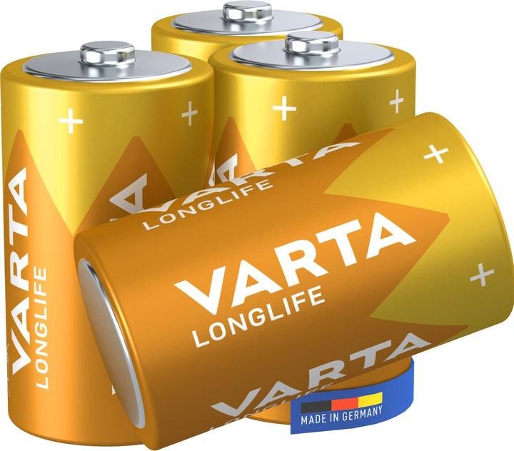 Actual product image Varta Longlife (4 pcs., D, 15800 mAh)