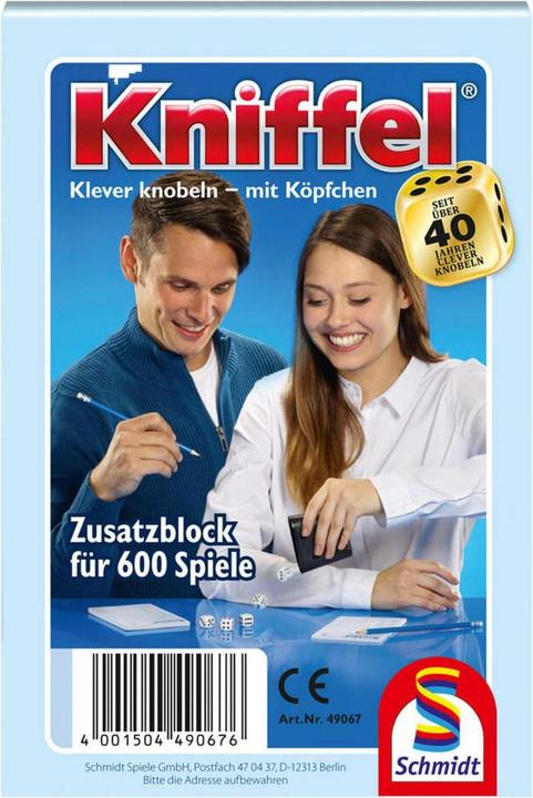 Produktbild Schmidt Spiele Kniffelblock (Deutsch)