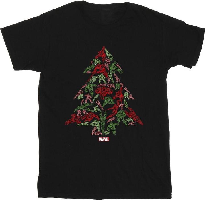 Avengers Christmas Tree TShirt (3XL)