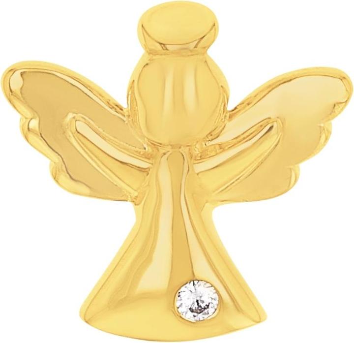 Image du produit Amor Pendentif pour femme, or 375, zirconium synth. | ange (Or 375, 9 ct)