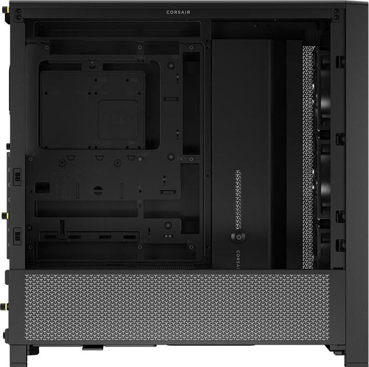 Produktbild Corsair Geh Midi FRAME 4000D RS Mid-Tower, Black (mATX, Mini-ITX, ATX, E-ATX)