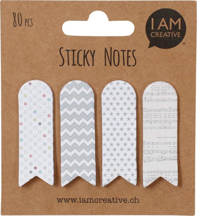 Actual product image I Am Creative sticky notes