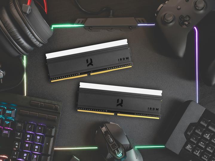 Actual product image Goodram IRDM 3600 MT/s 2x8GB DDR4 KIT DIMM RGB (2 x 8GB, 3600 MHz, DDR4-RAM, DIMM)