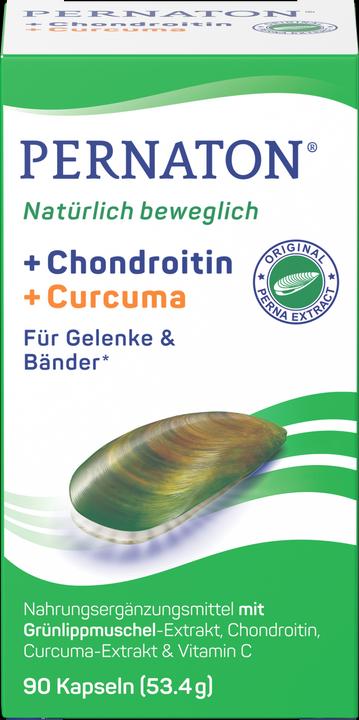 Produktbild Pernaton Chondroitin + Curcuma (90 Stück, Kapseln, 53 g)