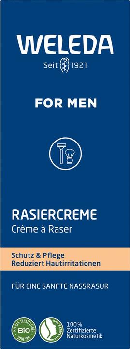 Energy Label Weleda Rasiercreme (75 ml, Shaving cream)