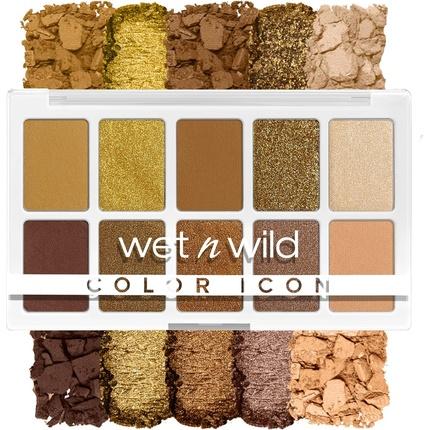 Actual product image Wet n Wild 10 Pan Shadow Palette 1114075E (Call Me Sunshine)