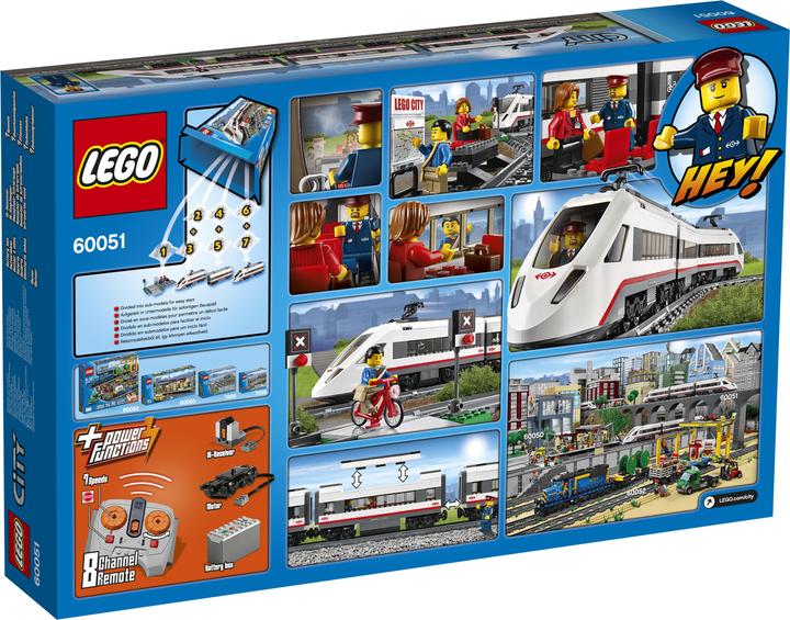 Produktbild LEGO City Hochgeschwindigkeitszug (60051, LEGO City)