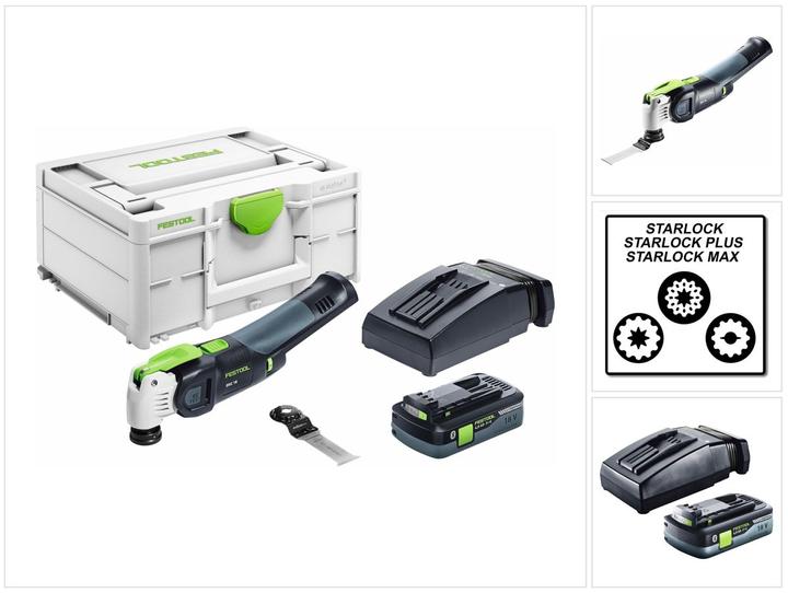 Actual product image Festool Battery oscillator OSC 18 HPC 4.0 EI-Plus