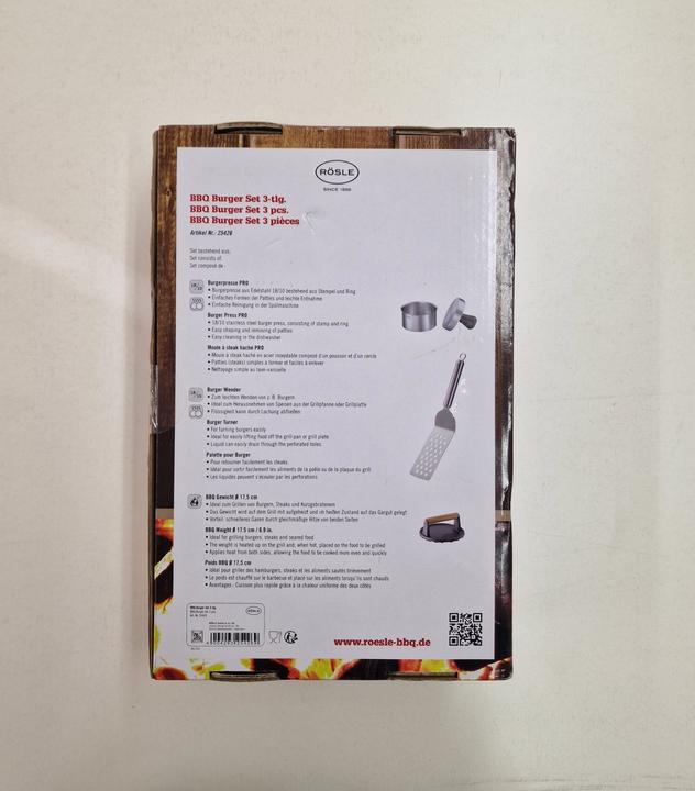 Immagine prodotto Rösle BBQ Burger Set