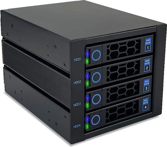 Image du produit Fantec WR-C3141-6G Fond de panier pour 4x 3,5/2,5 HDD/SSD (3.5", 2.5")
