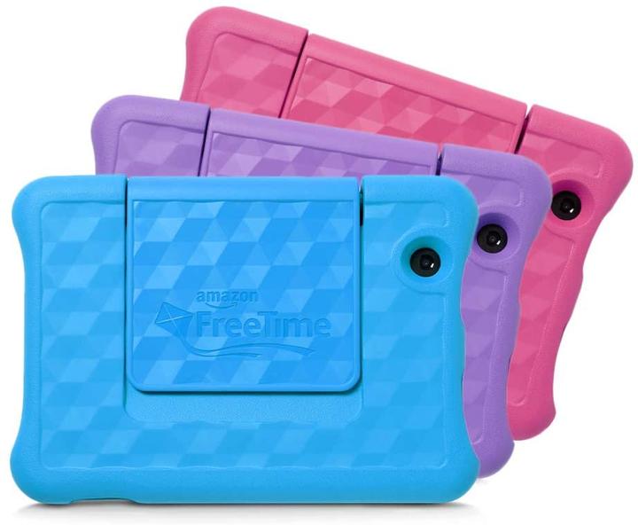 Actual product image Amazon Fire 7 Kids Edition - 17.8 cm (7 inch) - 1024 x 600 pixel - 16 GB - 1 GB - 1.3 G (7", 16 GB, Violet)