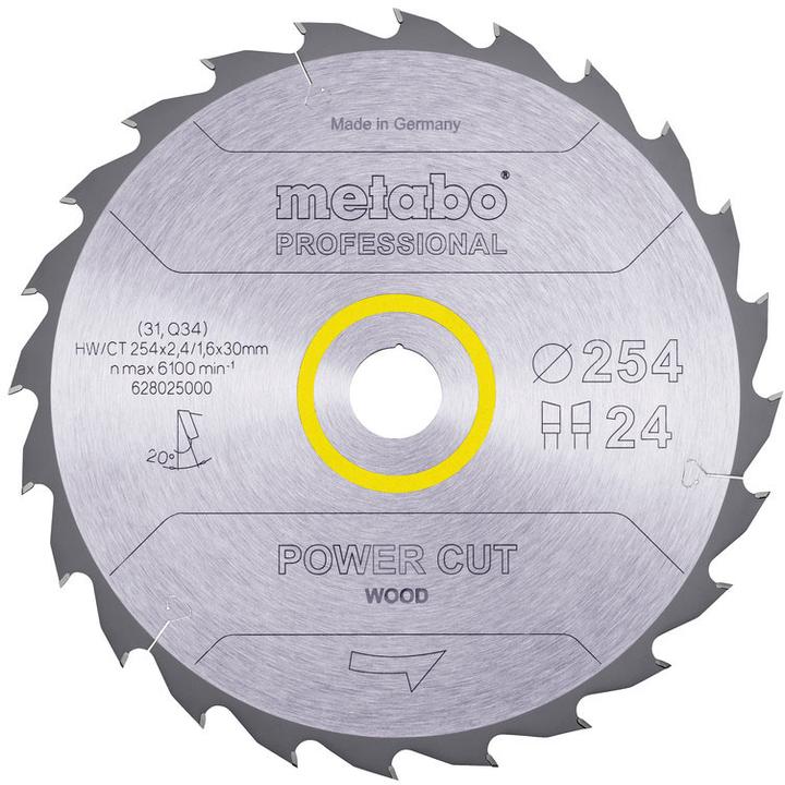 Produktbild Metabo KreissägeblattHW/CTx30x24/6