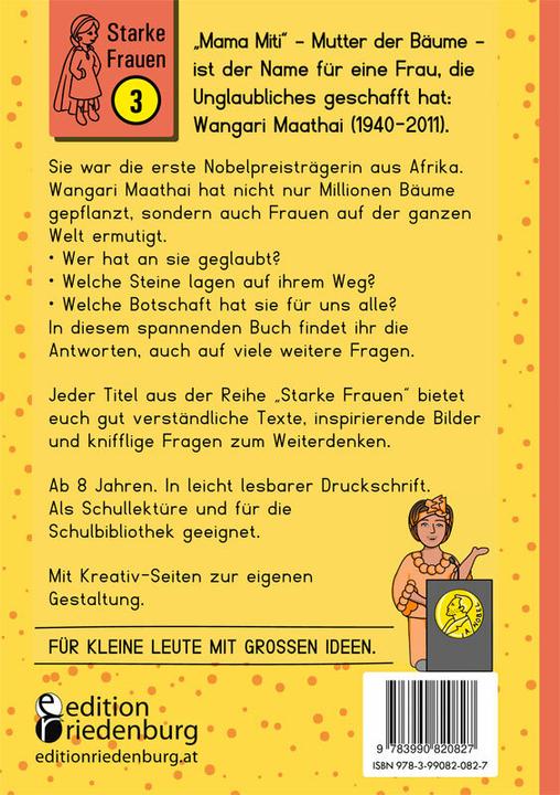 Produktbild Wangari Maathai - Die Mutter der Bäume (Deutsch, Julia Christof, Heike Wolter, Bettina Springer-Ferazin, 2022)