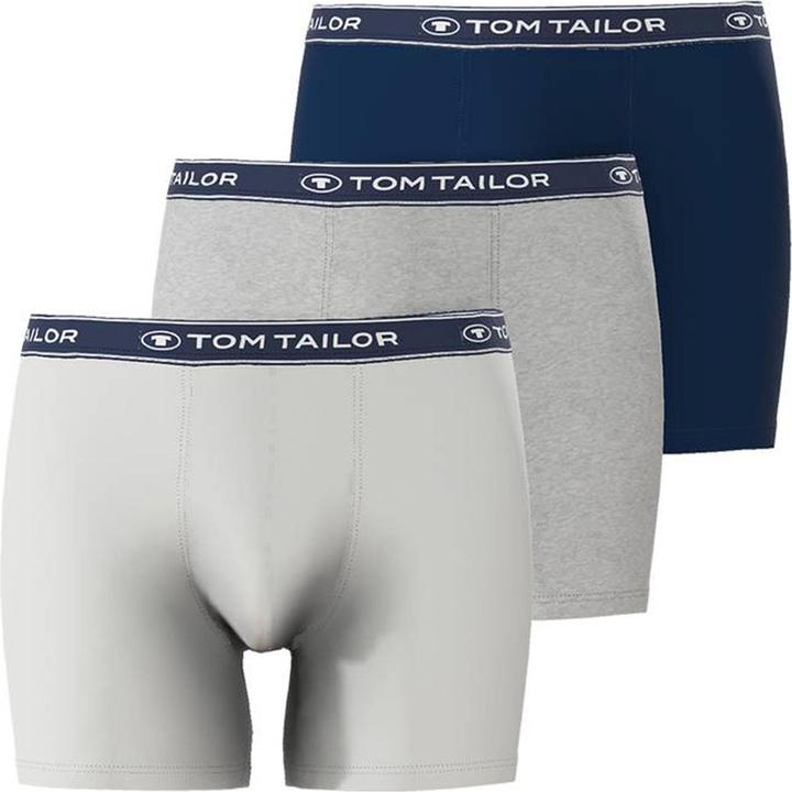 Tom Tailor Boxershort Casual Bequem sitzend (S, 3er Pack)