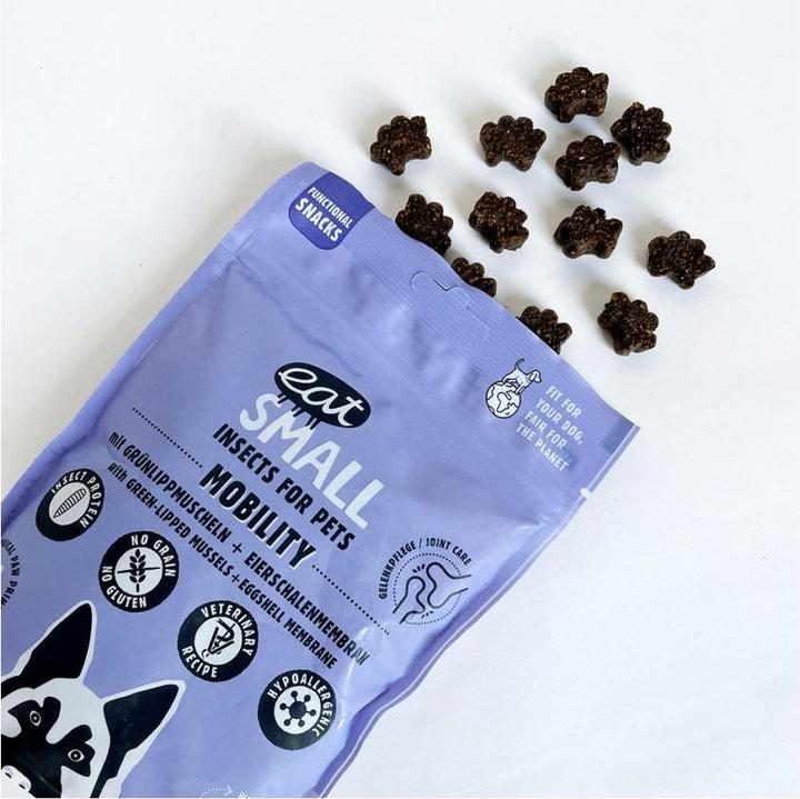 Produktbild Eat Small Hundesnack Mobility mit Insekten (Welpe + Kitten, 1 Stk., 125 g)