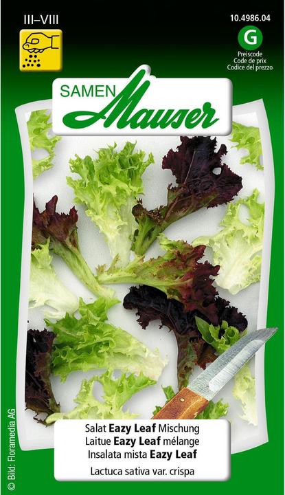 Produktbild Samen Mauser Eazy leaf Mischung (Gemüsesamen)