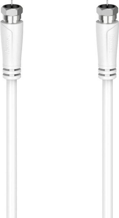 Actual product image Hama SAT connection cable, F plug (90 dB, Antenna cable)