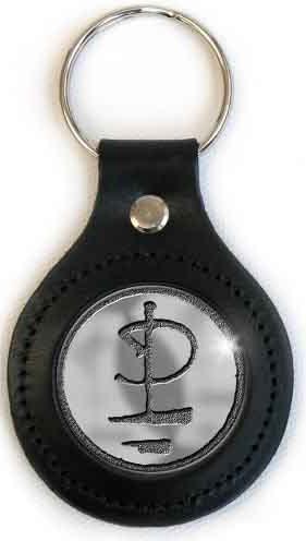 Actual product image Rock Off Pink Floyd Leder-Schlüsselanhänger Icon