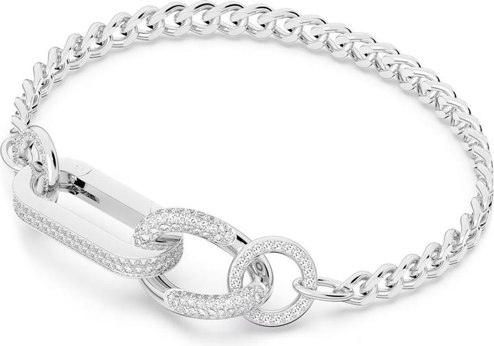 Actual product image Swarovski Dextera Bracelet Pavé Silver XL (21.50 cm, Swarovski Metal)