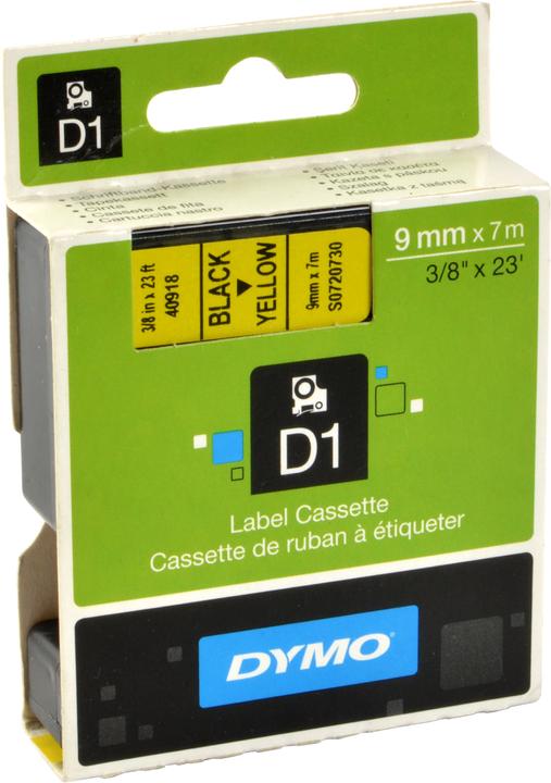 Immagine prodotto Dymo S0720730 Nastro standard (0.90 cm, Giallo, Nero)