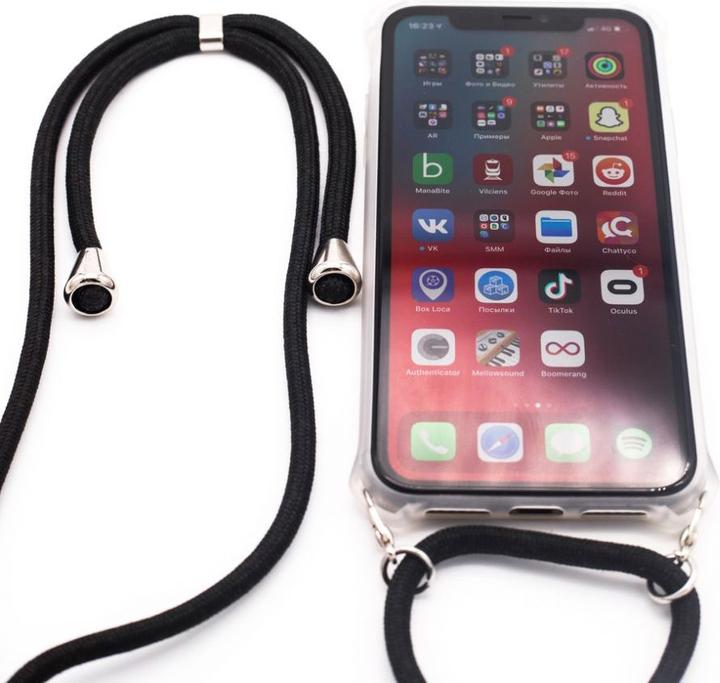 Image du produit Evelatus A40 Étui avec corde Noir (Samsung Galaxy A40)