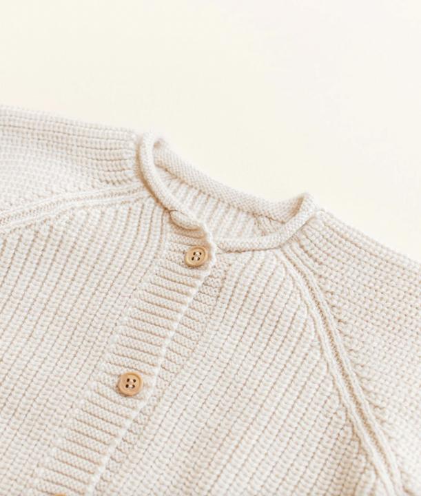 Actual product image Hvid Cardigan Inga Cream (68)