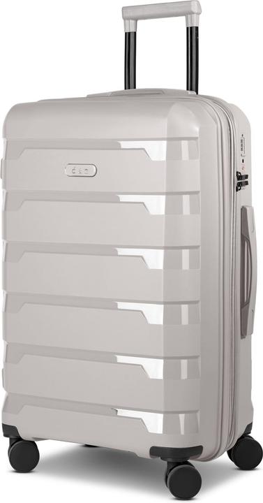 Produktbild D&N South Dakota 4 Rollen Kofferset 3-teilig mit Dehnfalte (203 l, XL (ab 115l))