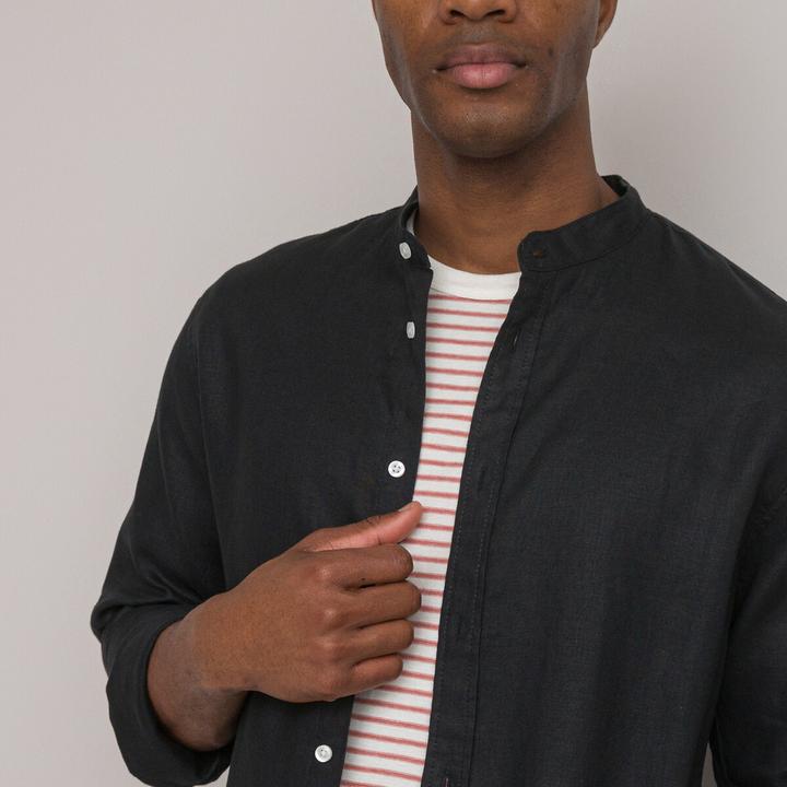 Immagine prodotto La Redoute Collections Camicia a maniche lunghe con collo alto (L)