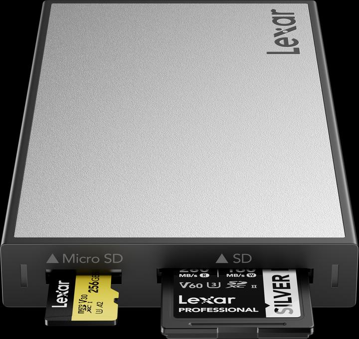 Actual product image Lexar PRO Workflow SD/microSD Reader (USB 3.2 Gen 2)