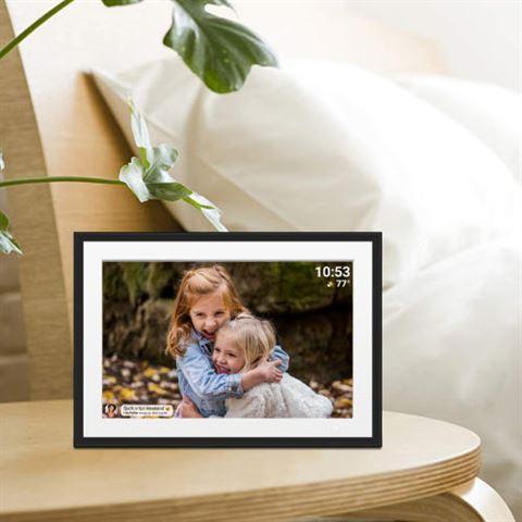 Produktbild Benel Frameo Digitaler Fotorahmen HF-109T Schwarz 10.1 Inch mit FrameGlow (10.10", 1280 x 800 Pixel)