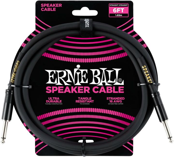 Actual product image Ernie Ball Speaker cable 6072 - 1.83 m, length: 1.83 m (1.83 m, 1.31 mm²)