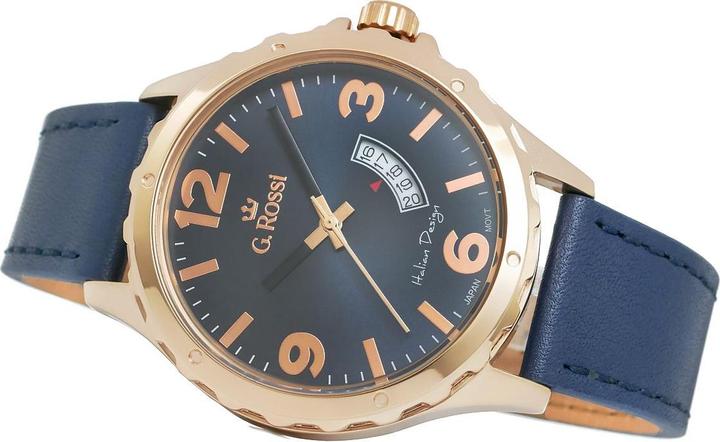 Immagine prodotto Gino Rossi Orologio Rossi Derter Nero Uomo (10273A-6F3) (25 mm)