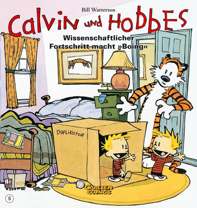 Actual product image Calvin und Hobbes, Band 6 (German, Bill Watterson, 2007)