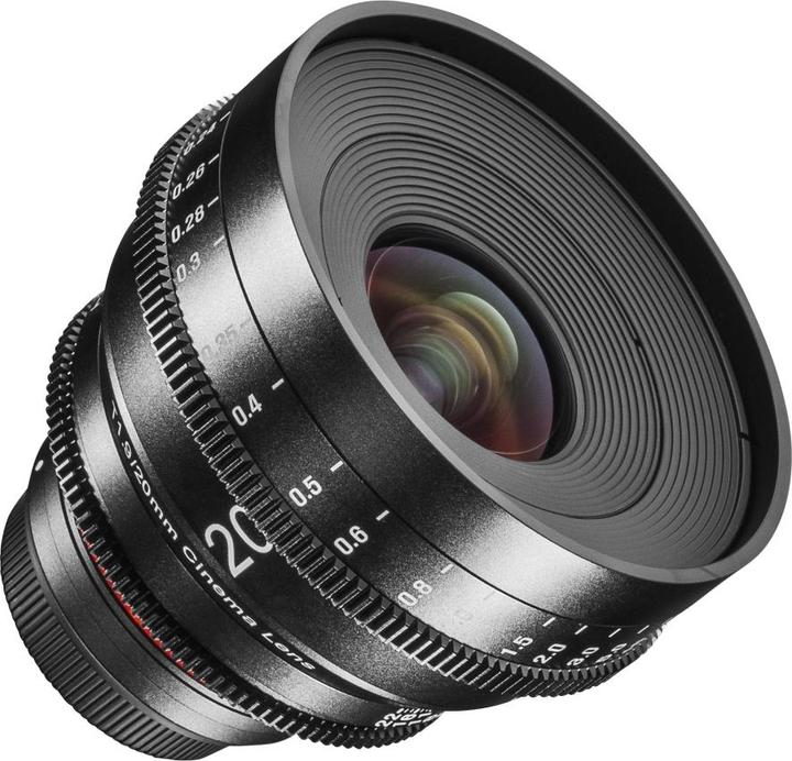 Actual product image Samyang XEEN 20mm T1.9 FF Cine Canon (Canon EF, Micro Four Thirds, full size, APS-C / DX)