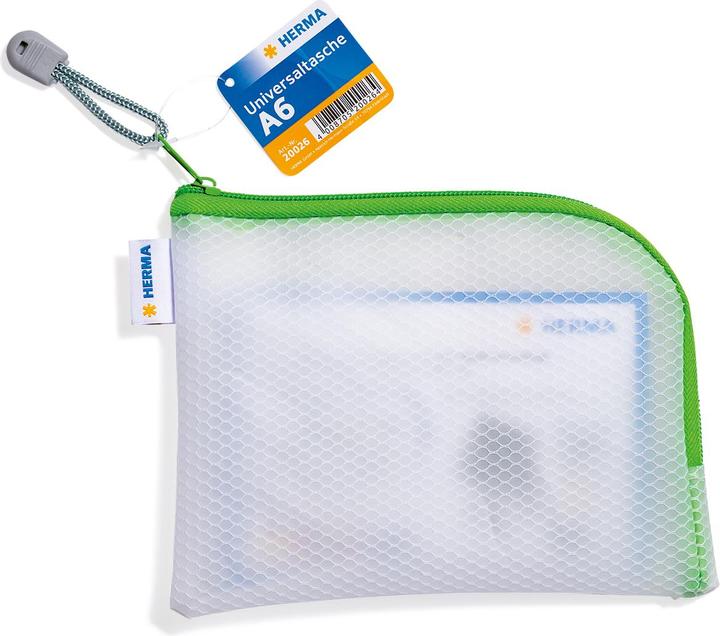 Produktbild HERMA Reissverschluss-Tasche A6